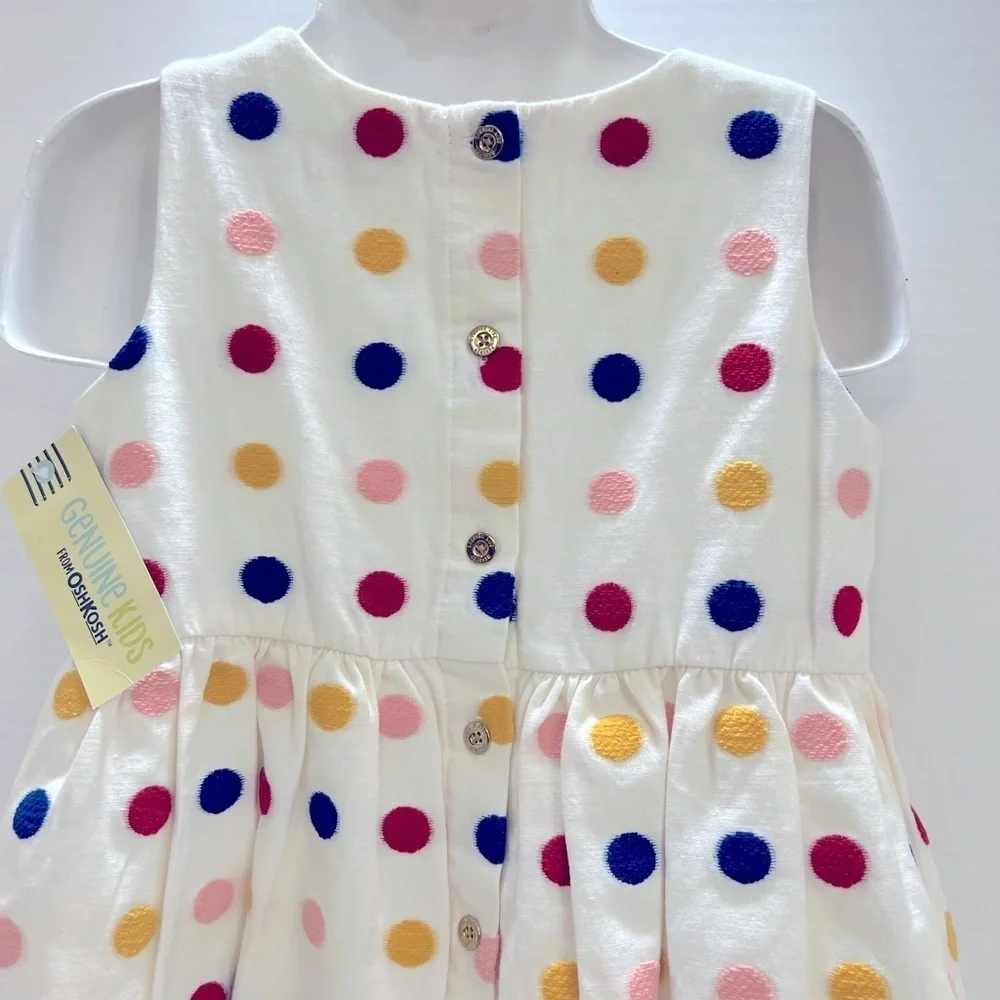 Crown & Ivy Pink and White Polka Dot Accessory